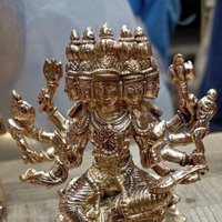 Personalisierbares Handgemachtes Panchalogam Vishvakarma Idol Exquisites Kunsthandwerk Für Heilige Räume | 6 "Bis 30 M" von thekayalcrafts