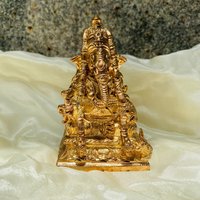 Schöne Anpassbare 4-Zoll Bis 20-Zoll-Panchaloha Pillayarpatti Vinayagar Statue, Handgefertigtes Ganesha Idol - Perfektes Geschenk von thekayalcrafts