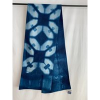 Tischläufer Oder Wandbehang Indigo Dye 36 X 25 cm von thelanguageofclothSF