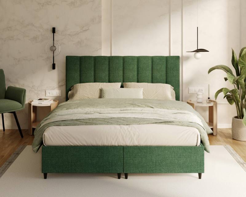 thematys Polsterbett Bett Stauraumbett Bezug Ottawa / 140x200, 160x200, 180x200cm thematys Polsterbett Bett Stauraumbett Bezug Ottawa / 140x200, 160x200, 180x200cm von thematys