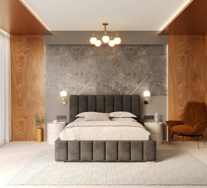 thematys Polsterbett Bett Stauraumbett Velours 90x200, 120x200, 140x200, 160x200, 180x200cm (MADE IN EU - mit hochwertigem Velours Bezug, Bettrahmen, Bett, Optional mit Matratze bestellbar, mit großen gepolsterten Kopfteil, mit Bettkasten zum aufklappen), Metallrahmen mit Lattenrost, hydraulische Klappfunktion für Stauraum thematys Polsterbett Bett Stauraumbett Velours 90x200, 120x200, 140x200, 160x200, 180x200cm (MADE IN EU - mit hochwertigem Velours Bezug, Bettrahmen, Bett, Optional mit Matratze bestellbar, mit großen gepolsterten Kopfteil, mit Bettkasten zum aufklappen), Metallrahmen mit Lattenrost, hydraulische Klappfunktion für Stauraum von thematys