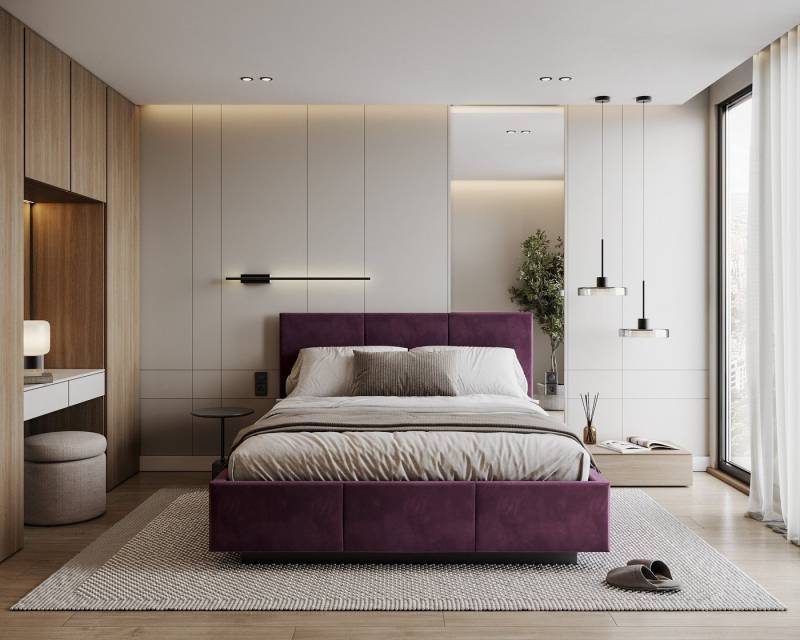 thematys Polsterbett Stauraumbett aus Velours 90x200, 120x200, 140x200, 160x200, 180x200cm (MADE IN EU - mit hochwertigem Velours Bezug Trinity, Bettrahmen, Bett, Optional mit Matratze bestellbar, mit großen gepolsterten Kopfteil, mit Bettkasten zum aufklappen), Metallrahmen mit Lattenrost, hydraulische Klappfunktion für Stauraum thematys Polsterbett Stauraumbett aus Velours 90x200, 120x200, 140x200, 160x200, 180x200cm (MADE IN EU - mit hochwertigem Velours Bezug Trinity, Bettrahmen, Bett, Optional mit Matratze bestellbar, mit großen gepolsterten Kopfteil, mit Bettkasten zum aufklappen), Metallrahmen mit Lattenrost, hydraulische Klappfunktion für Stauraum von thematys