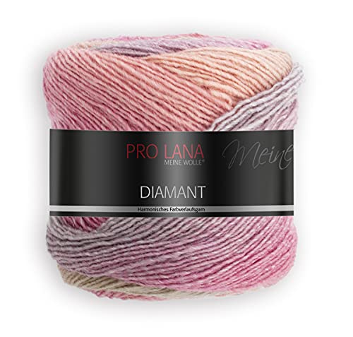 Pro Lana Diamant Farbe 93, Wolle mit Farbverlauf, 1 Knäuel = 1 Schal, 150g, 525m Pro Lana Diamant Farbe 93, Wolle mit Farbverlauf, 1 Knäuel = 1 Schal, 150g, 525m von theofeel