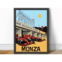 Ferrari Monza - Formel 1 Kunstdruck F1 von theoldarthouse
