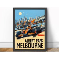 Ricciardo Mclaren Ronnie - Formel 1 Kunstdruck F1 von theoldarthouse