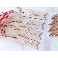 Namensschilder Für Kinder, Familienschmuck, Geschenkanhänger Aus Acryl, Neutrale Weihnachtsgeschenkanhänger Namensschilder Für Kinder, Familienschmuck, Geschenkanhänger Aus Acryl, Neutrale Weihnachtsgeschenkanhänger von theolivebranchmiami