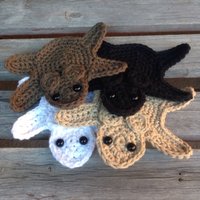 Häkeln Faux Bearskin Untersetzer von theoneandonlyEMI