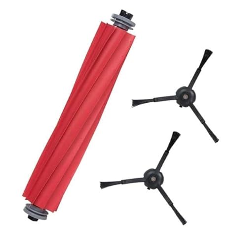 Roboparts® Hauptrolle und 2 Ersatz-Seitenbürsten für Cecotec Conga 9090 AI Staubsaugerroboter von theoutlettablet