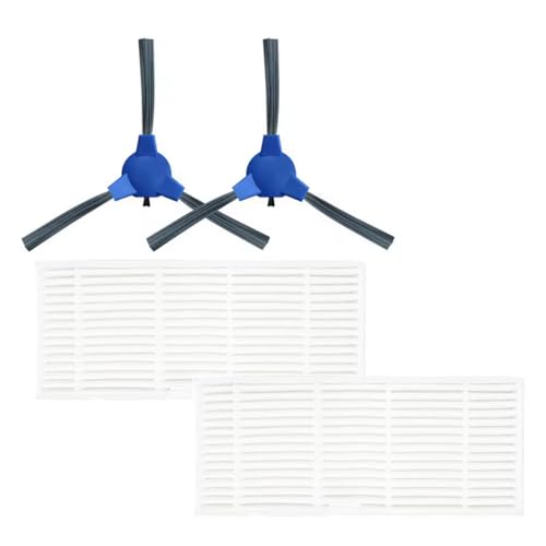 Set mit 2 Hepa-Filtern und 2 Ersatz-Seitenbürsten, kompatibel mit Ultenic T10 Lite Staubsaugerroboter Set mit 2 Hepa-Filtern und 2 Ersatz-Seitenbürsten, kompatibel mit Ultenic T10 Lite Staubsaugerroboter von theoutlettablet