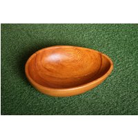 6 Vintage Philcraft Monkey Pod Holz Eierform Salat Snack Schüsseln 6 Vintage Philcraft Monkey Pod Holz Eierform Salat Snack Schüsseln von thevintagetruth