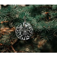 Acryl Ornamente Paare Ornament Weihnachten Geschenk Für Familie Paar Personalisiertes Gratis Enthalten von thewoodenbearGR