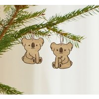 Koala Paar Ornament Personalisiert Holz Paare Weihnachten Geschenk Für Kostenloses Inklusive Koala Paar Ornament Personalisiert Holz Paare Weihnachten Geschenk Für Kostenloses Inklusive von thewoodenbearGR