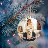 Personalisiertes Haustier Ornament Mit Foto Personalisiert Holz Paare Weihnachten Geschenk Für Paar Benutzerdefinierte Familie Acryl von thewoodenbearGR