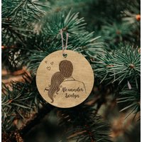 Personalisiertes Holz Ornament Pärchen Weihnachtsgeschenk Für Paare Gratis Geschenk Inklusive Personalisiertes Holz Ornament Pärchen Weihnachtsgeschenk Für Paare Gratis Geschenk Inklusive von thewoodenbearGR