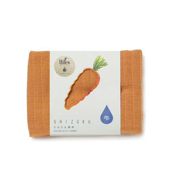 thies 1856 ® veganes Küchen-Handtuch aus japanischer Biobaumwolle gefärbt mit recyceltem Gemüse von thies
