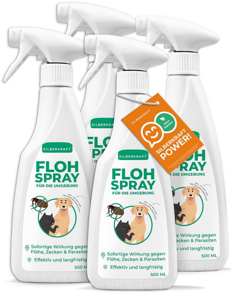 thies Insektenspray Flohspray für die Umgebung, 500 ml, 4-St. von thies