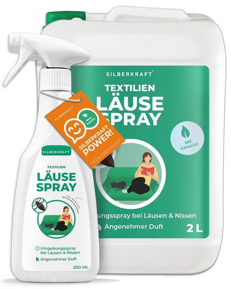 thies Insektenspray Läusespray für Textilien und Kopfläuse vorbeugen Spray, 2500 ml, 1-St. von thies