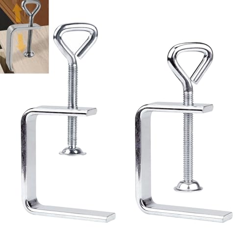 Hochleistungs C Klemme, 2 Stück C Klemme, C Zwingen Schraubklemme, Justierbare Breite Workbench Clamp, Tischklemme C Zwinge Schraubklemme,Trägerklemme Fixierzange, für Holzarbeiten Klemmen Hochleistungs C Klemme, 2 Stück C Klemme, C Zwingen Schraubklemme, Justierbare Breite Workbench Clamp, Tischklemme C Zwinge Schraubklemme,Trägerklemme Fixierzange, für Holzarbeiten Klemmen von thirei