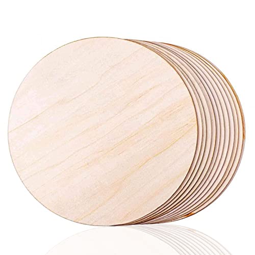 Holzscheiben, 20 Stück Runde Holzscheibe, 10 cm Durchmesser, 2,5 mm Dick, DIY Handwerk Holz Scheiben,Helle Holz Ausschnitte, für Kunst, Schild Plaque, Ornamente oder als Deko,Bemalen, DIY Holzscheiben, 20 Stück Runde Holzscheibe, 10 cm Durchmesser, 2,5 mm Dick, DIY Handwerk Holz Scheiben,Helle Holz Ausschnitte, für Kunst, Schild Plaque, Ornamente oder als Deko,Bemalen, DIY von thirei