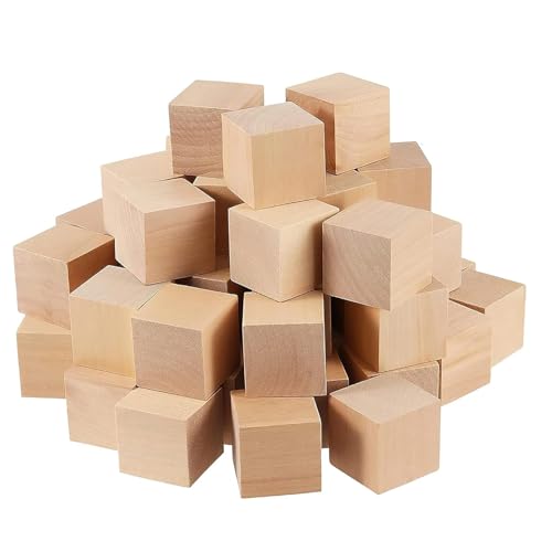 Holzwürfel, 30 Stück Mini Blanko Holzwürfel,3cm Bastelwürfel, Bastelmaterial Holz, Holzwürfel Blanko, für Deko zum DIY Basteln Malen Malerei, DIY Puzzles Holzwürfel, 30 Stück Mini Blanko Holzwürfel,3cm Bastelwürfel, Bastelmaterial Holz, Holzwürfel Blanko, für Deko zum DIY Basteln Malen Malerei, DIY Puzzles von thirei
