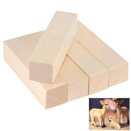 Lindenholz Holzblöcke, 5 Stück Schnitzholz Schnitzen, Schnitzen Holzblöcke Unbehandelt, 15 x 5 x 5cm Holzblöcke Schnitzholz, für Groß Lindenholz Holzblöcke zum DIY Schnitzen Lindenholz Holzblöcke, 5 Stück Schnitzholz Schnitzen, Schnitzen Holzblöcke Unbehandelt, 15 x 5 x 5cm Holzblöcke Schnitzholz, für Groß Lindenholz Holzblöcke zum DIY Schnitzen von thirei