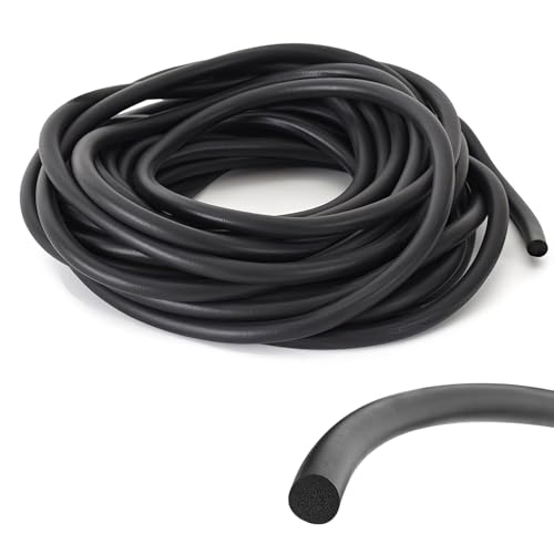 Rundschnur Dichtung, 10 m x Ø8 mm Gummi Rundschnur Dichtung, Fugen Dichtschnur, Hochtemperaturbeständig Rundschnur Fugen-Dichtschnur, Flexibles Fugen Dichtschnur für Fensterabdichtung, Wänden Rundschnur Dichtung, 10 m x Ø8 mm Gummi Rundschnur Dichtung, Fugen Dichtschnur, Hochtemperaturbeständig Rundschnur Fugen-Dichtschnur, Flexibles Fugen Dichtschnur für Fensterabdichtung, Wänden von thirei
