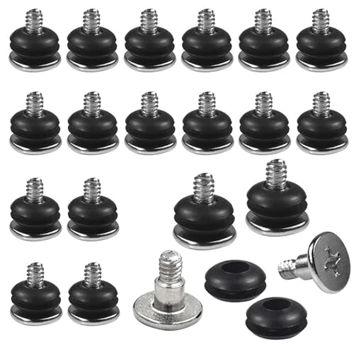 Stoßdämpfung, 20 Stück Stoßfeste Schrauben, mit Gummi Unterlegscheiben,Computer für Gehäuse,Gehäuse Stoßfeste schrauben, Stoßfeste Stoßdämpfungsschrauben, Für Festplatte Computer Stoßdämpfung, 20 Stück Stoßfeste Schrauben, mit Gummi Unterlegscheiben,Computer für Gehäuse,Gehäuse Stoßfeste schrauben, Stoßfeste Stoßdämpfungsschrauben, Für Festplatte Computer von thirei