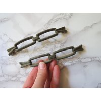 2 X Moderne Schubladengriffe // Vintage Mid Century Hollywood Regency Möbelgriffe 2 X Moderne Schubladengriffe // Vintage Mid Century Hollywood Regency Möbelgriffe von thisattic