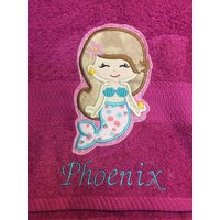 Meerjungfrau Badetuch, Badezimmer Dekor, Handtuch Für Mädchen, Sie, Personalisiertes Nickerchen Meerjungfrau Badetuch, Badezimmer Dekor, Handtuch Für Mädchen, Sie, Personalisiertes Nickerchen von threetreesdesigns