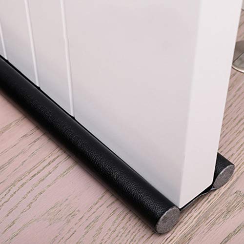 Flexibler Türbodendichtungsstreifen Guard Sealer Stopper Weatherstrip Wind Dust Blocker Schutz 96cm(3, Schwarz) von thumbgeek