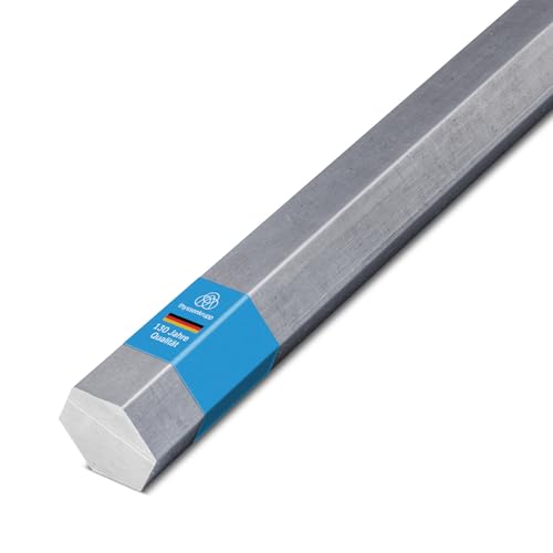 thyssenkrupp Edelstahl Sechskant SW 16 mm in 2000 mm Länge | Sechskantstange Sechskantprofil | 1.4301 V2A von thyssenkrupp