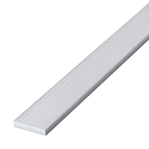 thyssenkrupp Flachprofil Aluminium 20 x 6 mm in 1000 mm Länge | Alu Flachstange Flachmaterial | EN AW-6060 von thyssenkrupp