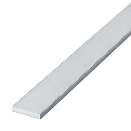 thyssenkrupp Flachprofil Aluminium 40 x 10 mm in 1500 mm Länge | Alu Flachstange Flachmaterial | EN AW-6060 von thyssenkrupp