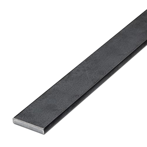 thyssenkrupp Flachstahl Flacheisen 60 x 5 mm in 1500 mm Länge | Flachprofil Stahl | Werkstoff: S235JR von thyssenkrupp