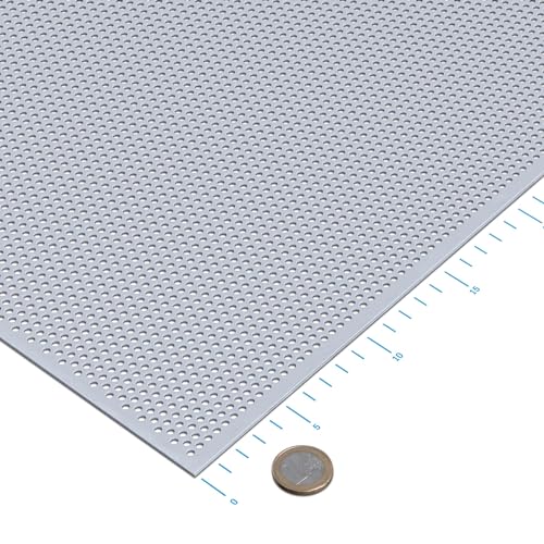 thyssenkrupp Lochblech verzinkt RV3-5 Stahl 1,5 mm (1500 x 500 mm) umlaufender Längs- und Stirnrand von thyssenkrupp