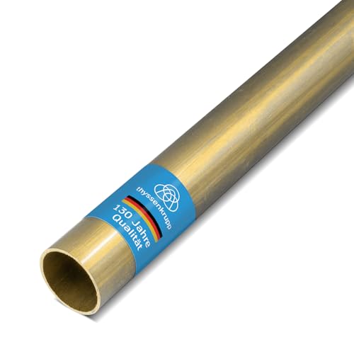 thyssenkrupp Messing Rohr Ø 10 x 1,5 mm in 2450 mm Länge | Rundrohr | CW508L CuZn37 thyssenkrupp Messing Rohr Ø 10 x 1,5 mm in 2450 mm Länge | Rundrohr | CW508L CuZn37 von thyssenkrupp