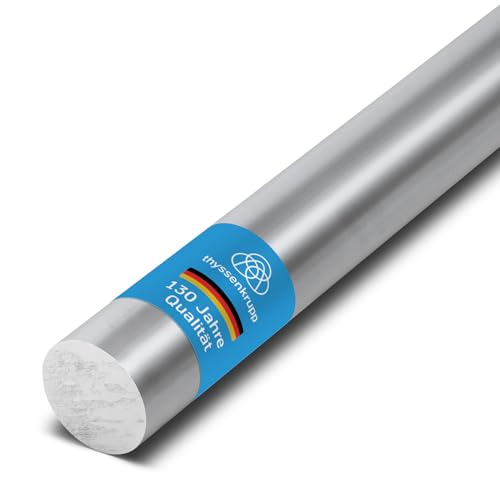thyssenkrupp Rundstab Aluminium Ø 10 mm in 2000 mm Länge | Rundprofil Alu | Rundmaterial | EN AW-6060 thyssenkrupp Rundstab Aluminium Ø 10 mm in 2000 mm Länge | Rundprofil Alu | Rundmaterial | EN AW-6060 von thyssenkrupp
