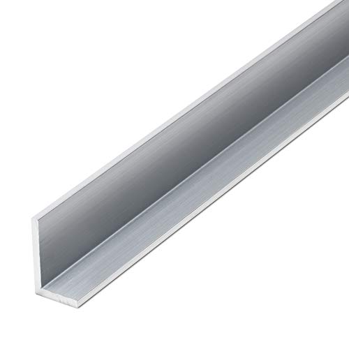 thyssenkrupp Winkelprofil Aluminium 30 x 10 x 2 mm in 2450 mm Länge | Aluwinkel Winkel L-Profil Aluprofil | EN AW-6060 von thyssenkrupp
