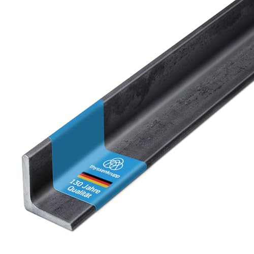 thyssenkrupp Winkelprofil Stahl 30 x 30 x 4 mm in 2000 mm Länge | Stahlwinkel Winkeleisen Winkelstahl L-Profil | Werkstoff: S235JR thyssenkrupp Winkelprofil Stahl 30 x 30 x 4 mm in 2000 mm Länge | Stahlwinkel Winkeleisen Winkelstahl L-Profil | Werkstoff: S235JR von thyssenkrupp