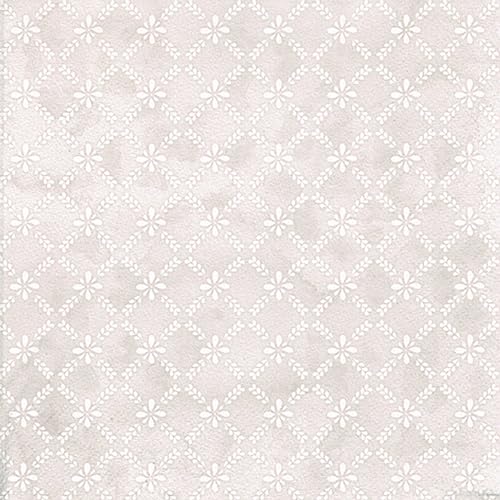 20 Servietten Muster Florales Gittermuster taupe als Tischdeko. Papierservietten mit Motiv. Auch für Decoupage und Serviettentechnik 33x33cm von ti-flair
