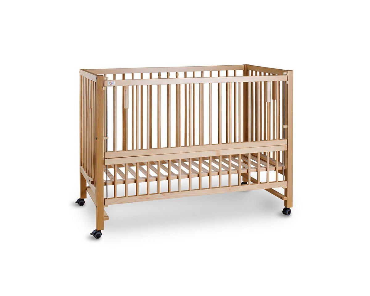 tiSsi® Beistellbett tiSsi Beistellbett/Kinderbett HAJO Buche 120x60 cm von tiSsi®