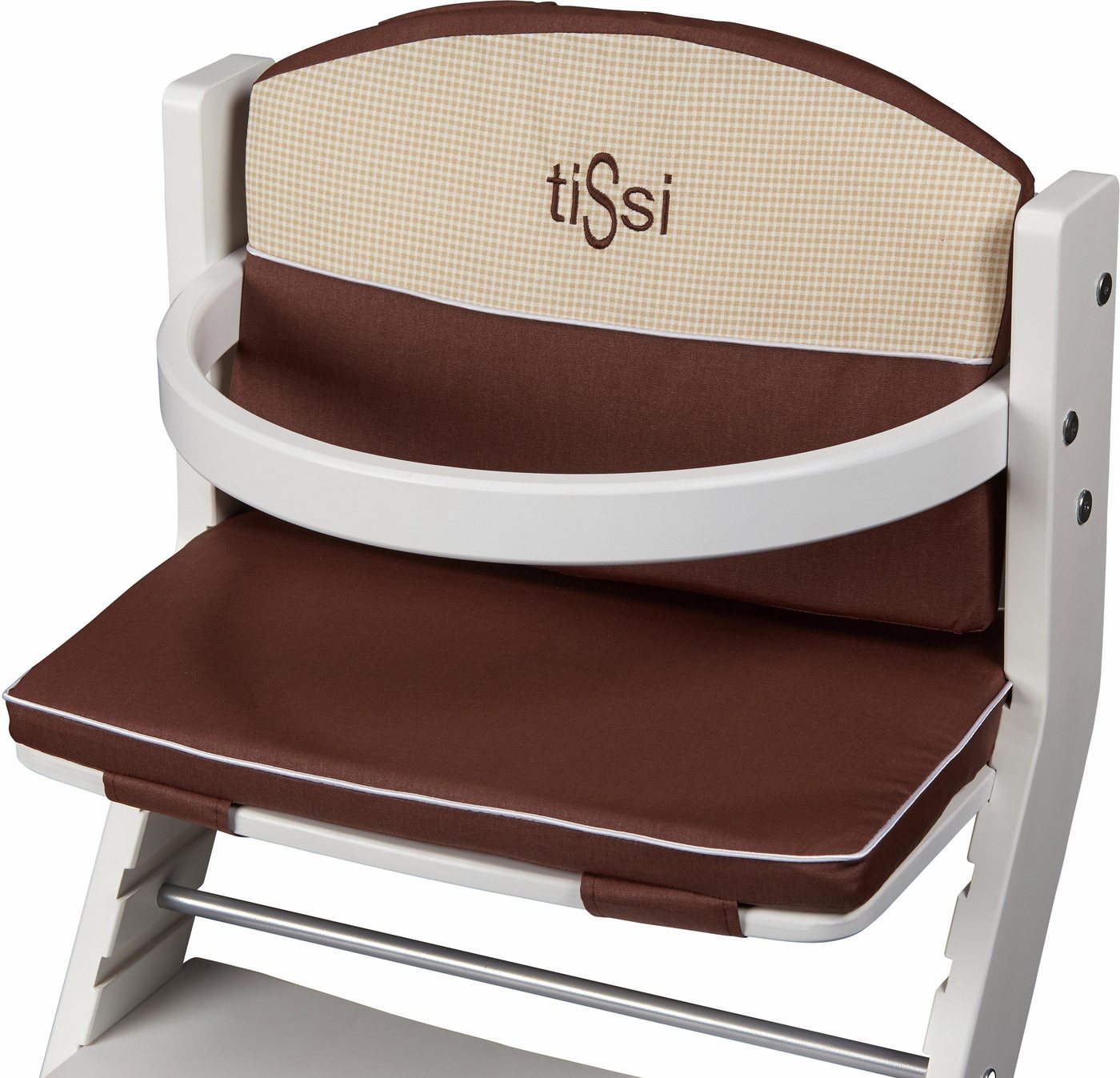 tiSsi® Kinder-Sitzauflage Braun, für tiSsi® Hochstuhl, Made in Europe von tiSsi®