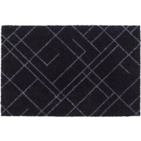 Fußmatte Lines black/grey 130x90 cm von tica | copenhagen