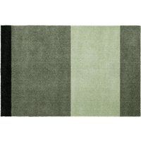 tica copenhagen - Stripes Horizontal Läufer, 60 x 90 cm, hell / dusty / dunkelgrün von tica copenhagen