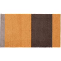 tica copenhagen - Stripes Horizontal Läufer, 67 x 120 cm, dijon / braun / sand von tica copenhagen