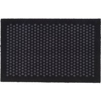 tica copenhagen - Dot Fußmatte 60 x 90 cm, schwarz / grau von tica copenhagen