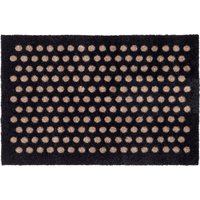 tica copenhagen - Dot Fußmatte 40 x 60 cm, sand / schwarz von tica copenhagen