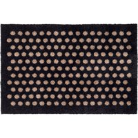 tica copenhagen - Dot Fußmatte 40 x 60 cm, sand / schwarz von tica copenhagen