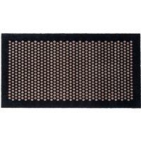 tica copenhagen - Dot Fußmatte 67 x 120 cm, sand / schwarz von tica copenhagen