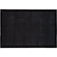 tica copenhagen - Dot Fußmatte 90 x 130 cm, schwarz / grau von tica copenhagen